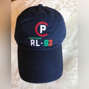 CUSTOM Polo by Ralph Lauren Navy Cap with Embroidered CP-93